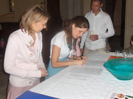 La signature des registres
