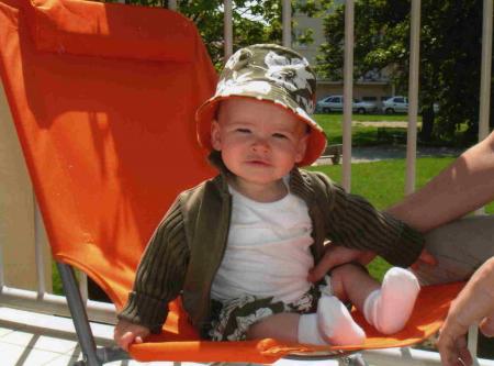 Baby play boy